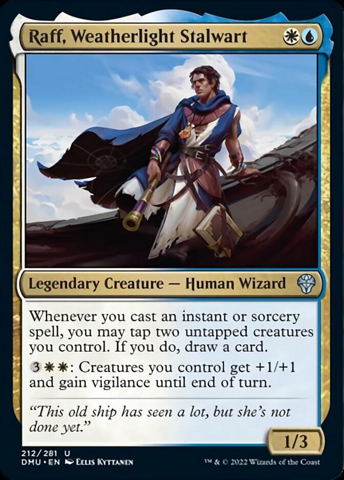 Raff, Weatherlight Stalwart [Dominaria United] | Mega City Incorporated