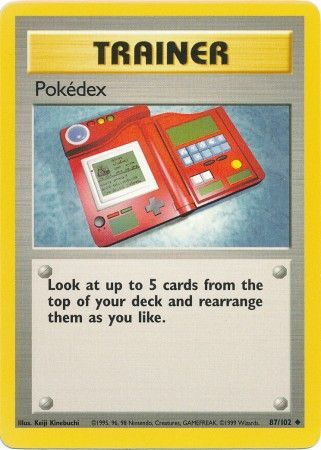 Pokedex (87/102) [Base Set Unlimited] | Mega City Incorporated