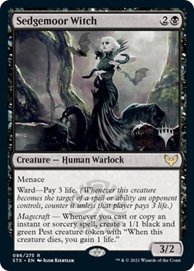 Sedgemoor Witch (Promo Pack) [Strixhaven: School of Mages Promos] | Mega City Incorporated