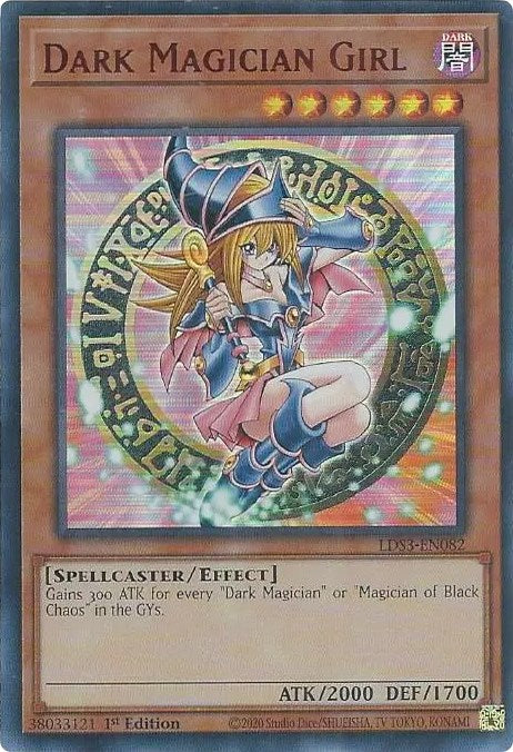 Dark Magician Girl (Red) [LDS3-EN082] Ultra Rare | Mega City Incorporated