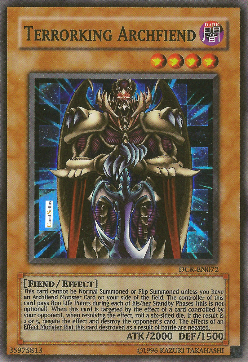 Terrorking Archfiend [DCR-EN072] Super Rare | Mega City Incorporated