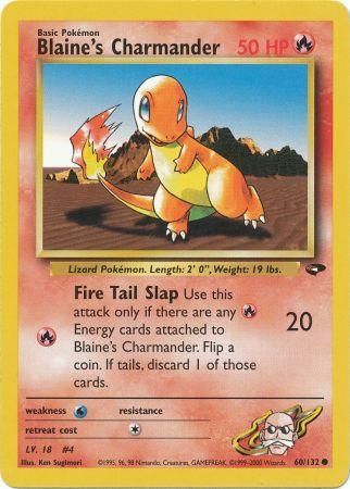 Blaine's Charmander (60/132) [Gym Challenge Unlimited] | Mega City Incorporated