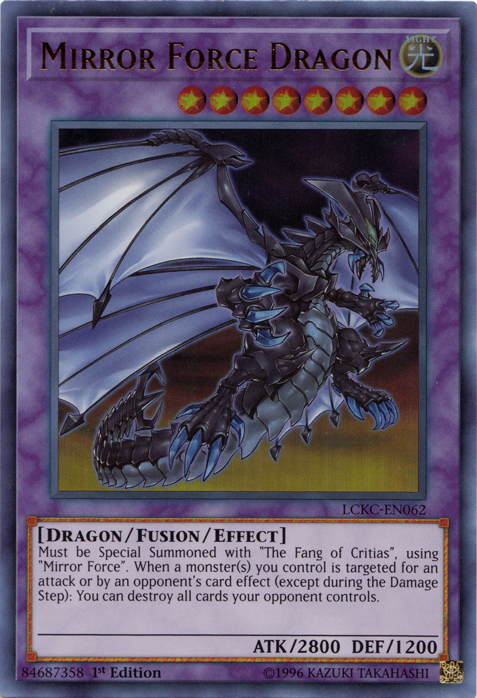 Mirror Force Dragon [LCKC-EN062] Ultra Rare | Mega City Incorporated