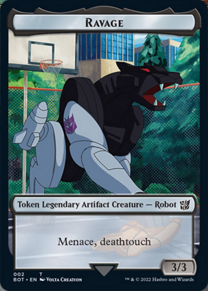 Ravage [Universes Beyond: Transformers Tokens] | Mega City Incorporated