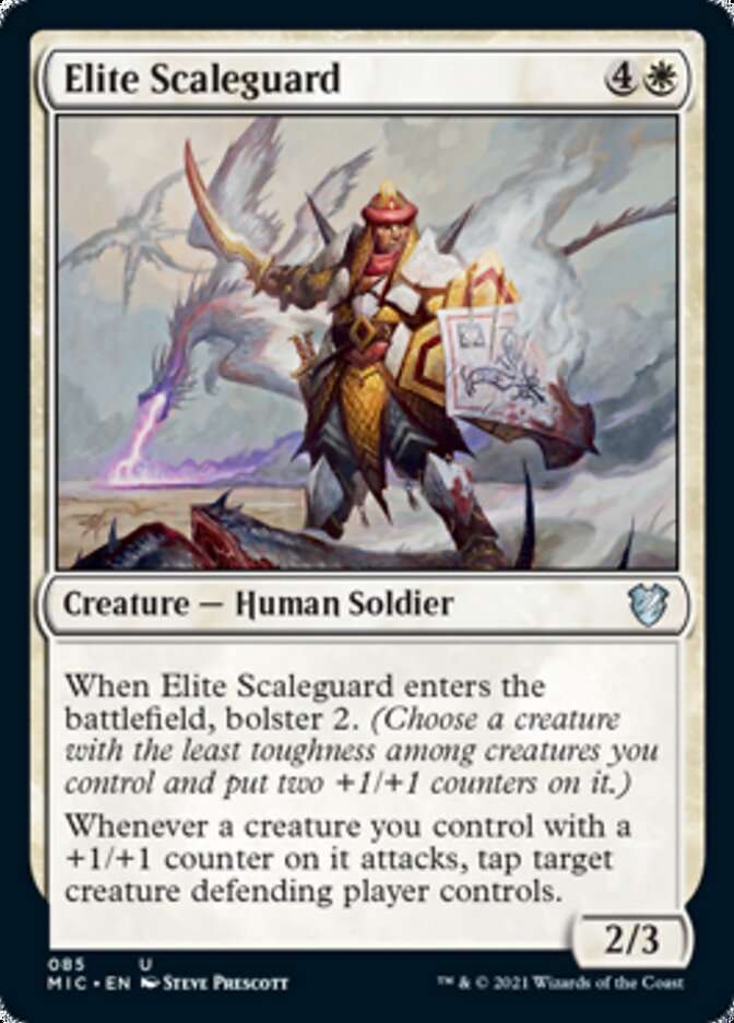 Elite Scaleguard [Innistrad: Midnight Hunt Commander] | Mega City Incorporated