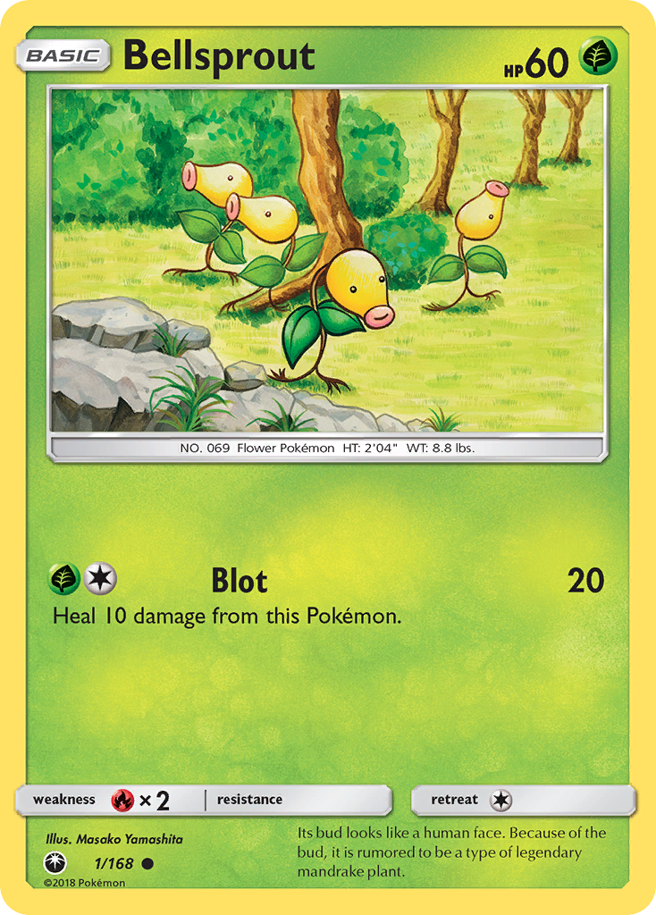 Bellsprout (1/168) [Sun & Moon: Celestial Storm] | Mega City Incorporated