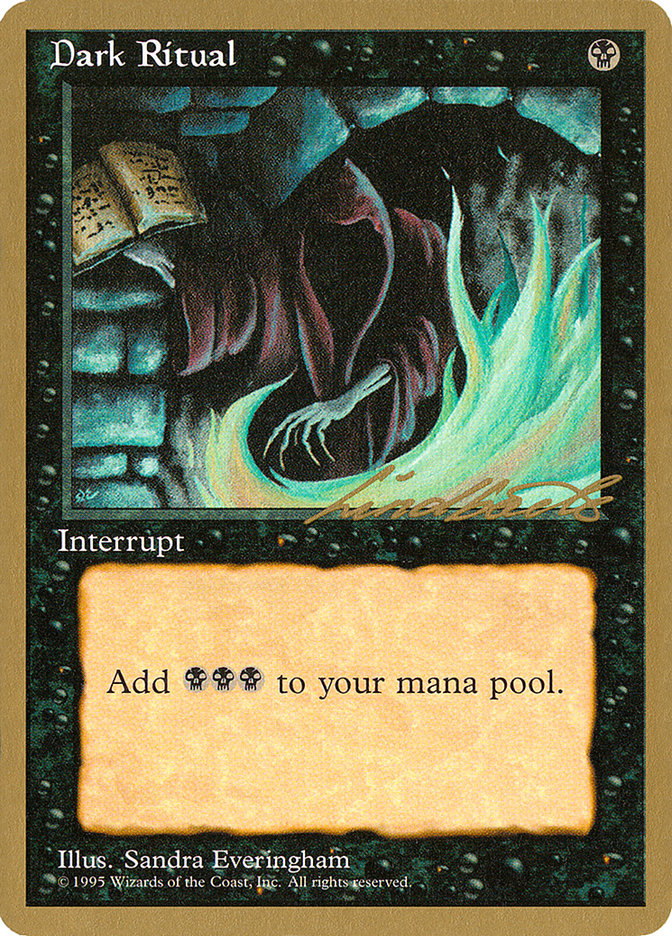 Dark Ritual (Leon Lindback) [Pro Tour Collector Set] | Mega City Incorporated