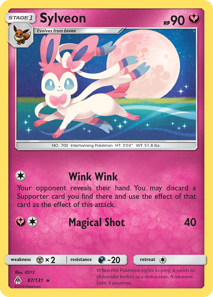 Sylveon (87/131) [Sun & Moon: Forbidden Light] | Mega City Incorporated