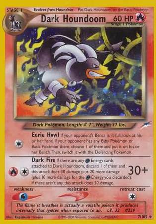 Dark Houndoom (7/105) [Neo Destiny Unlimited] | Mega City Incorporated