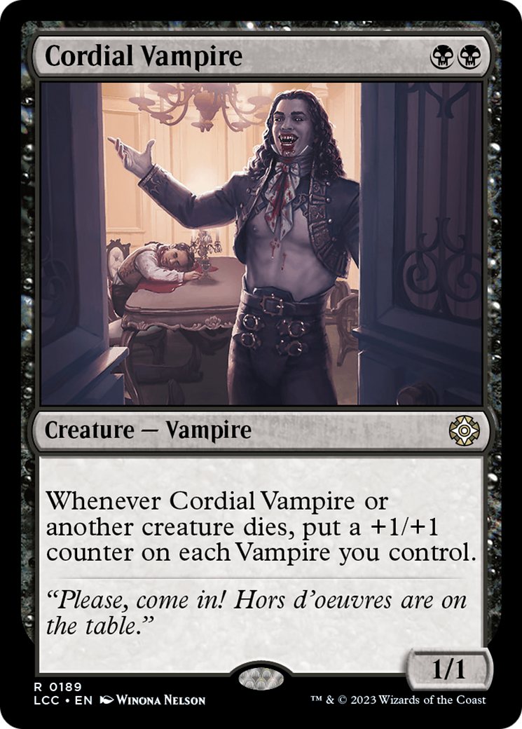 Cordial Vampire [The Lost Caverns of Ixalan Commander] | Mega City Incorporated