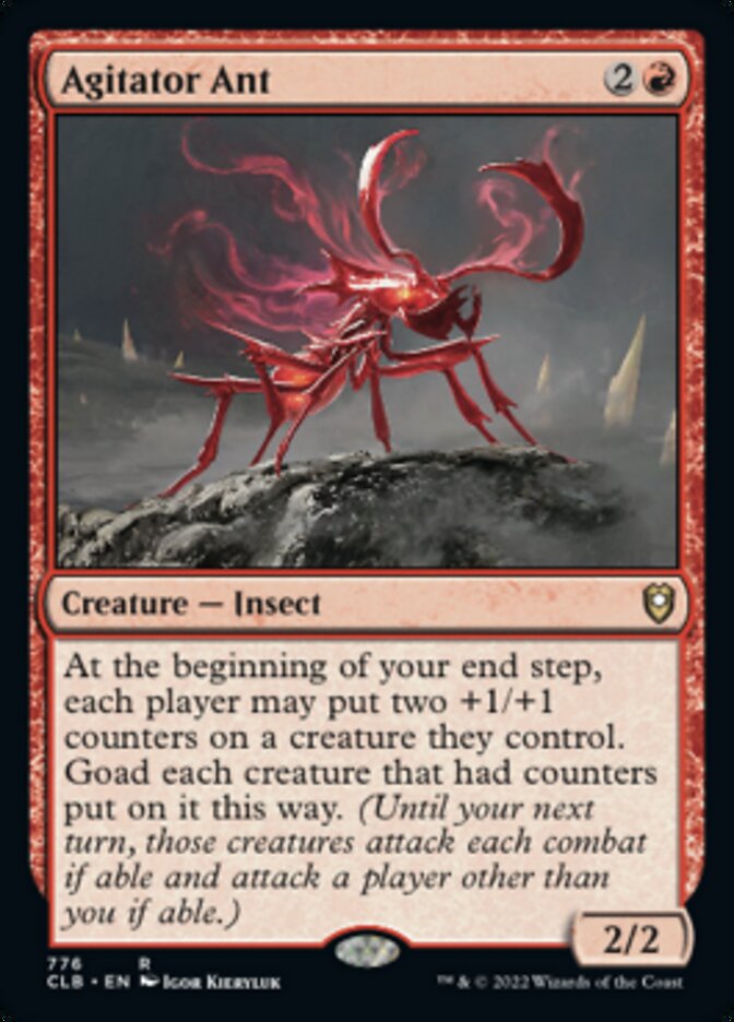 Agitator Ant [Commander Legends: Battle for Baldur's Gate] | Mega City Incorporated