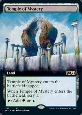 Temple of Mystery (Extended Art) [Core Set 2021] | Mega City Incorporated