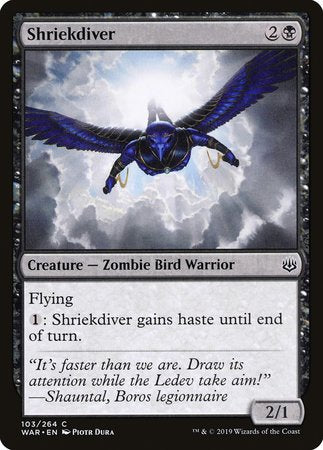 Shriekdiver [War of the Spark] | Mega City Incorporated