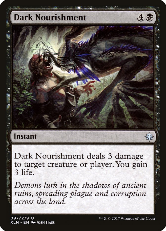 Dark Nourishment [Ixalan] | Mega City Incorporated