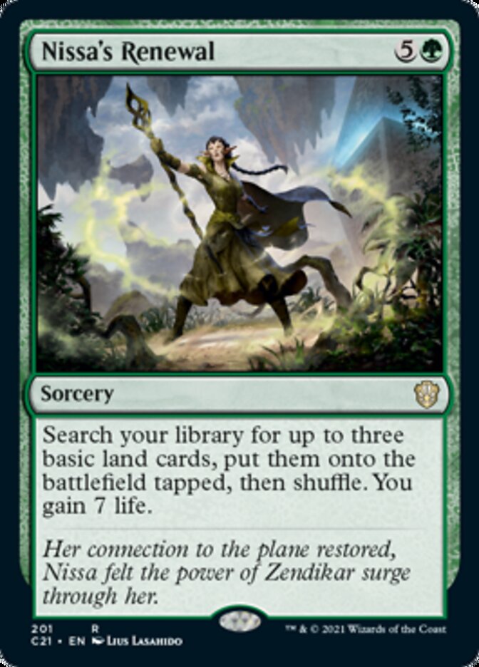 Nissa's Renewal [Commander 2021] | Mega City Incorporated