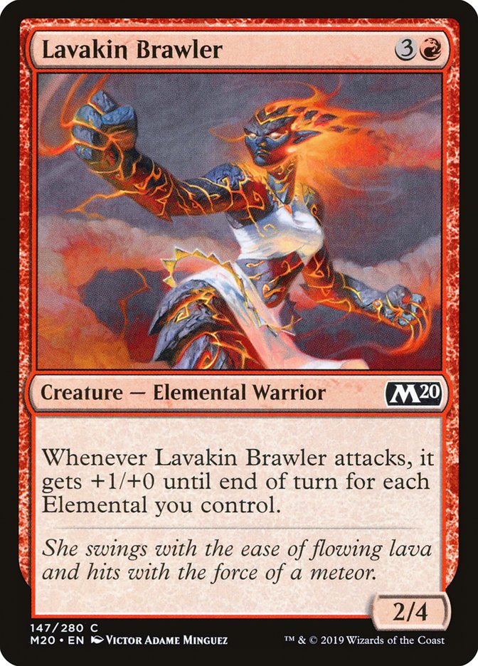 Lavakin Brawler [Core Set 2020] | Mega City Incorporated