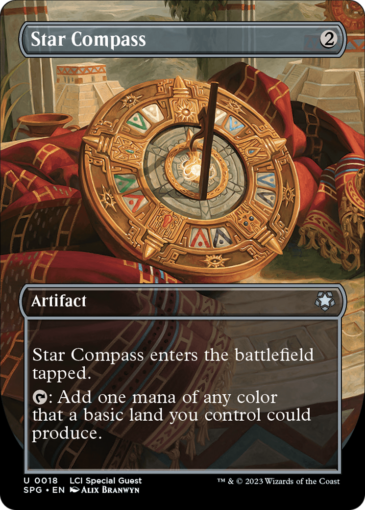 Star Compass (Borderless) [The Lost Caverns of Ixalan Special Guests] | Mega City Incorporated