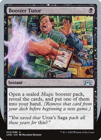 Booster Tutor [Unsanctioned] | Mega City Incorporated