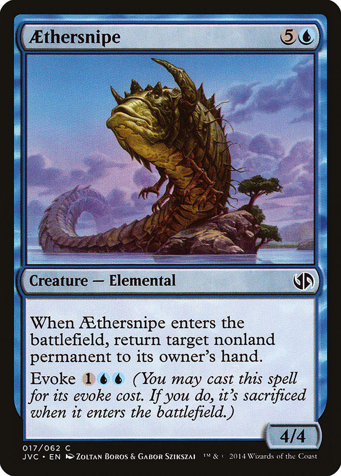 Aethersnipe [Duel Decks Anthology] | Mega City Incorporated