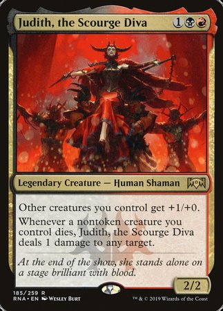 Judith, the Scourge Diva [Ravnica Allegiance] | Mega City Incorporated