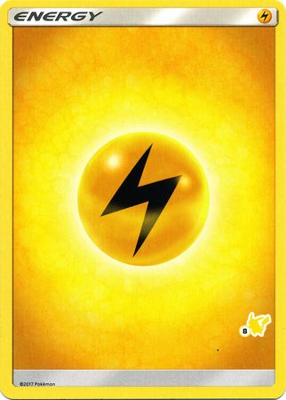 Lightning Energy (Pikachu Stamp #8) [Battle Academy 2020] | Mega City Incorporated