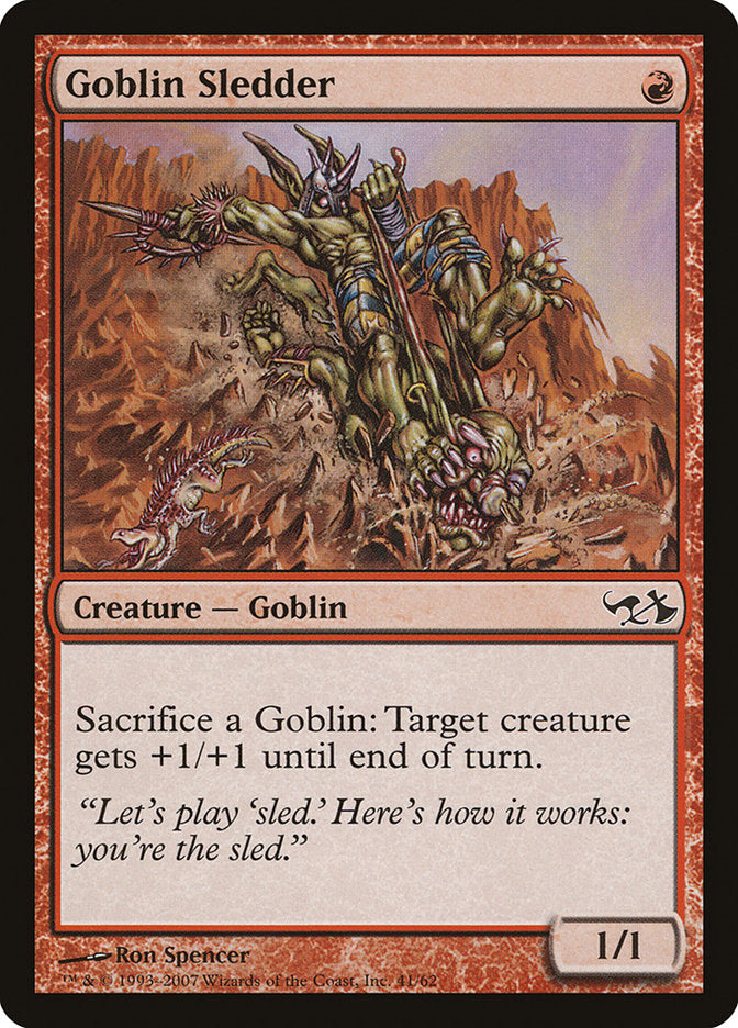 Goblin Sledder [Duel Decks: Elves vs. Goblins] | Mega City Incorporated