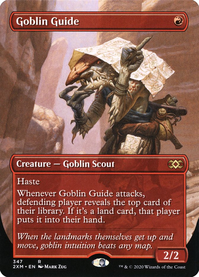 Goblin Guide (Borderless) [Double Masters] | Mega City Incorporated