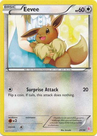 Eevee (21/30) [XY: Trainer Kit - Sylveon] | Mega City Incorporated