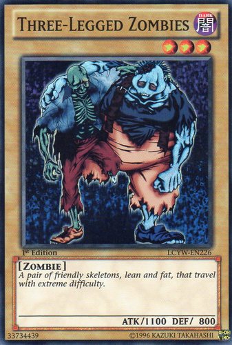 Three-Legged Zombies [LCYW-EN226] Super Rare | Mega City Incorporated