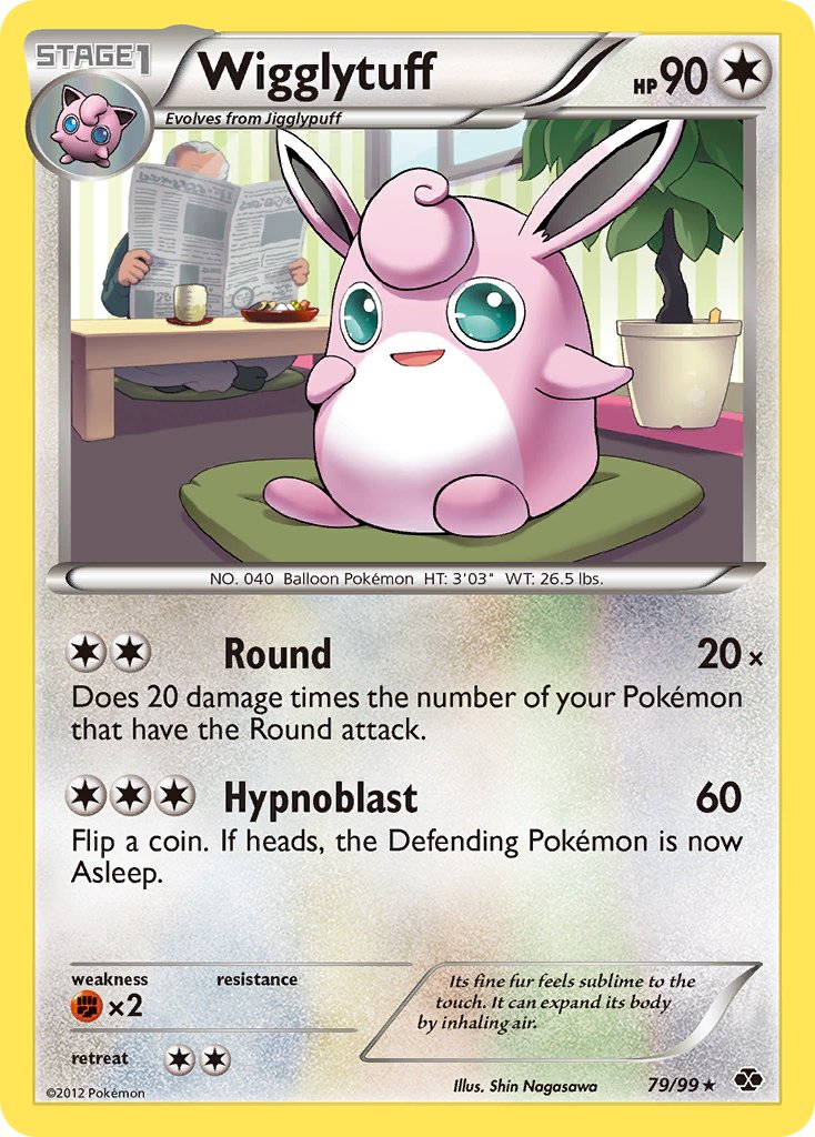 Wigglytuff (79/99) (Cosmos Holo) (Blister Exclusive) [Black & White: Next Destinies] | Mega City Incorporated