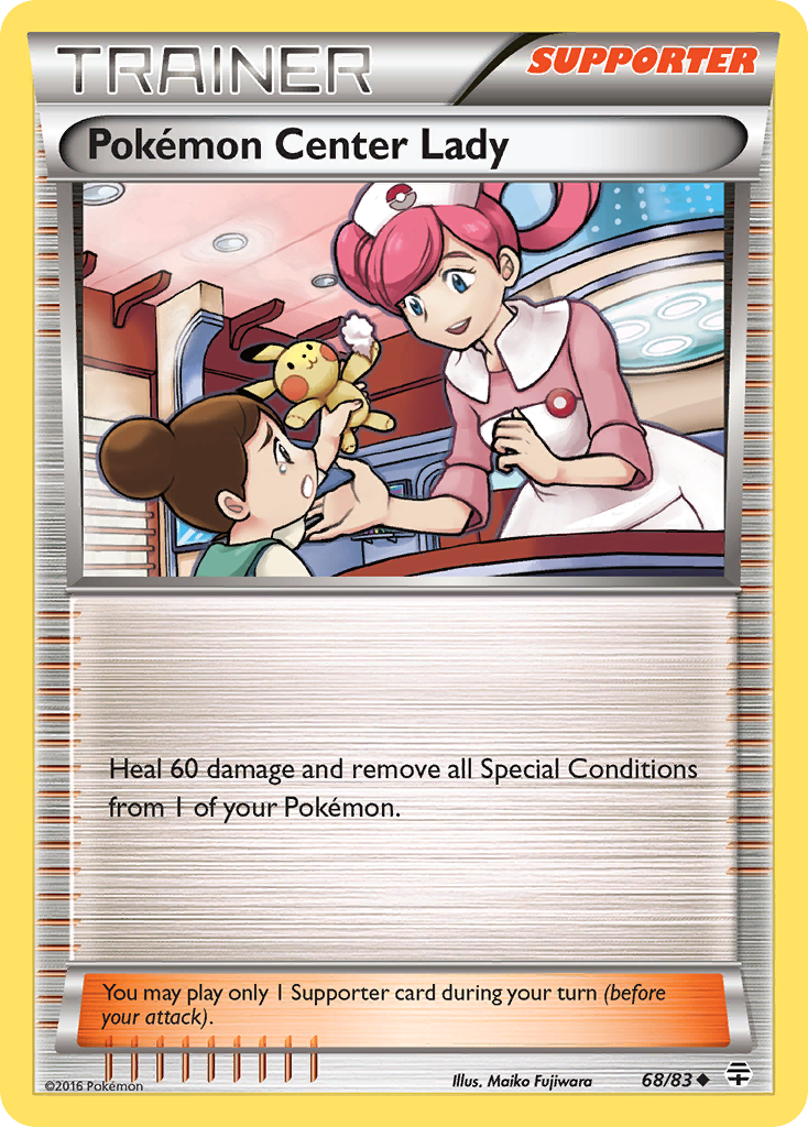 Pokemon Center Lady (68/83) [XY: Generations] | Mega City Incorporated