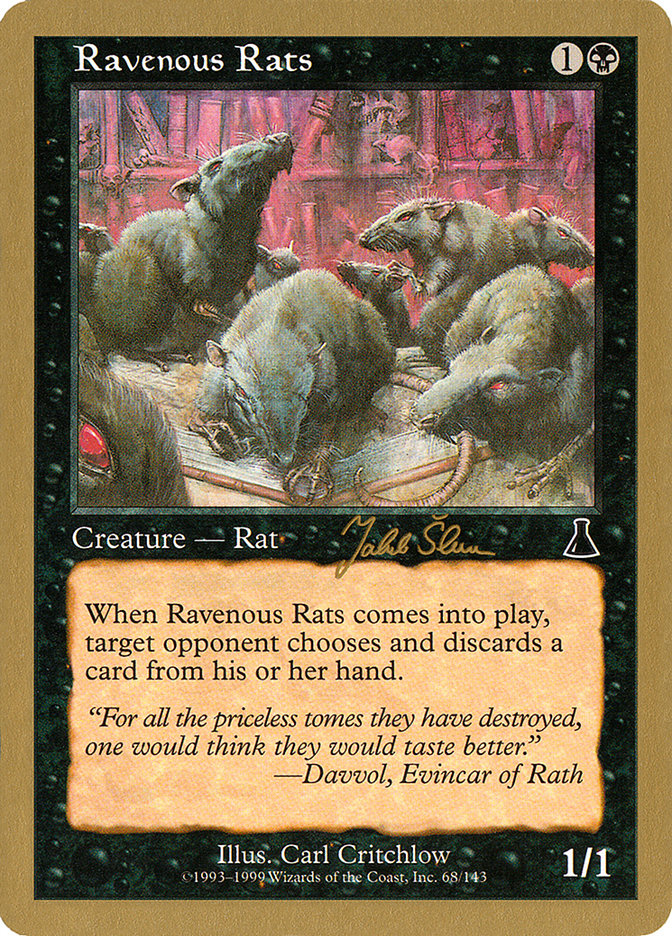 Ravenous Rats (Jakub Slemr) [World Championship Decks 1999] | Mega City Incorporated