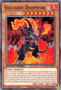 Volcanic Doomfire [SGX1-ENH01] Common | Mega City Incorporated