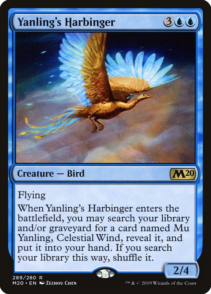 Yanling's Harbinger [Core Set 2020] | Mega City Incorporated