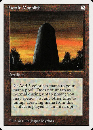 Basalt Monolith [Summer Magic / Edgar] | Mega City Incorporated