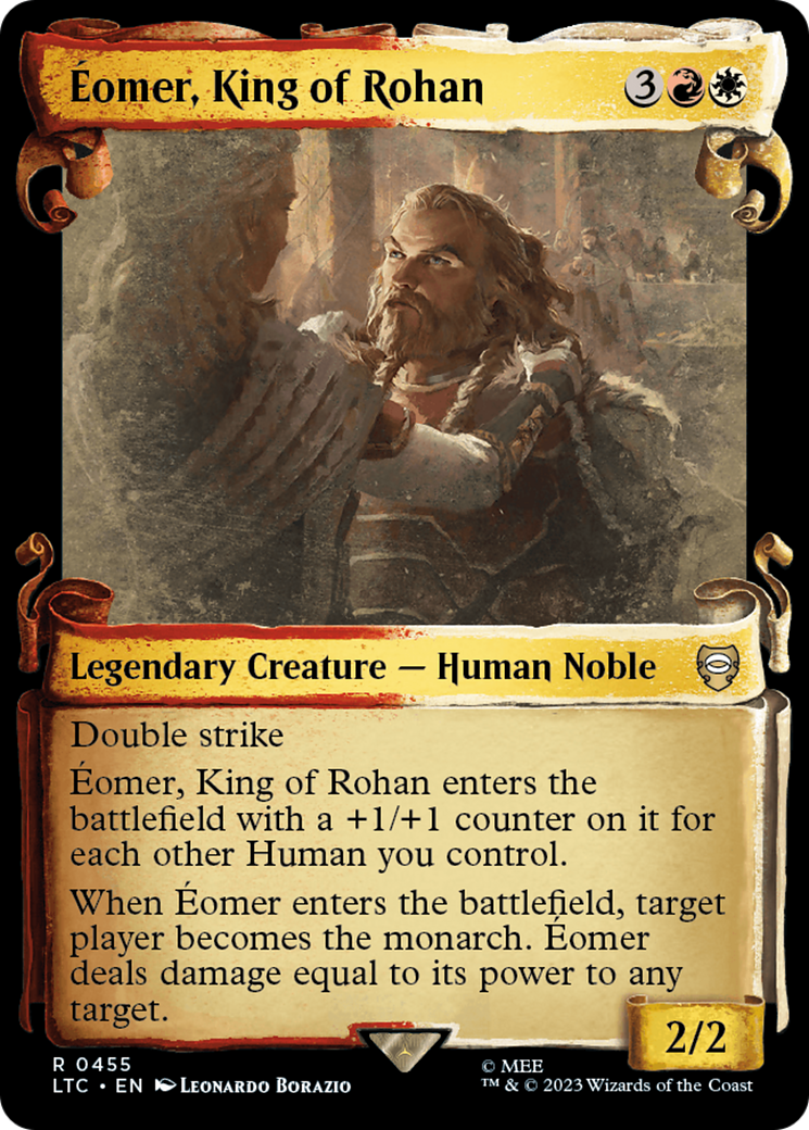 Eomer, King of Rohan [The Lord of the Rings: Tales of Middle-Earth Commander Showcase Scrolls] | Mega City Incorporated