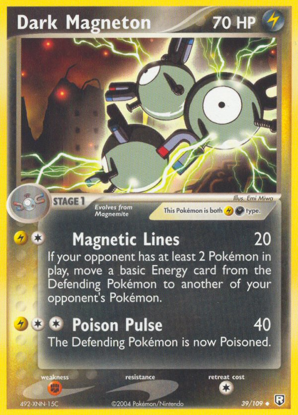 Dark Magneton (39/109) [EX: Team Rocket Returns] | Mega City Incorporated