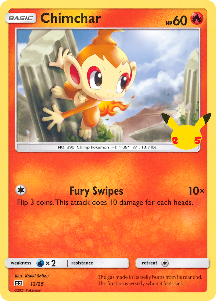 Chimchar (12/25) [McDonald's 25th Anniversary] | Mega City Incorporated