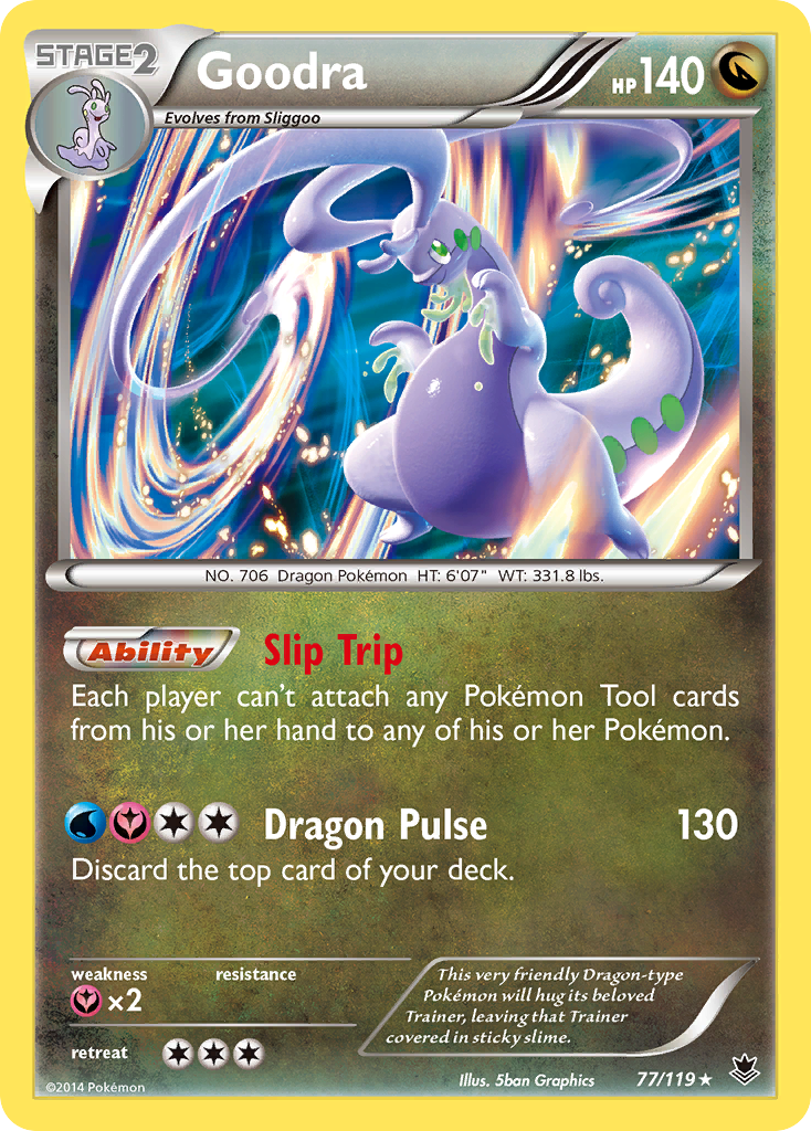 Goodra (77/119) [XY: Phantom Forces] | Mega City Incorporated