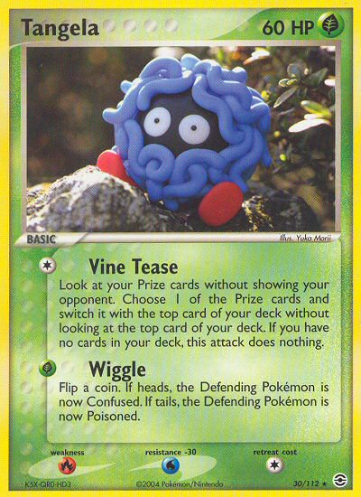 Tangela (30/112) [EX: FireRed & LeafGreen] | Mega City Incorporated