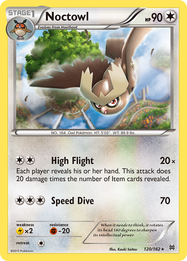 Noctowl (120/162) [XY: BREAKthrough] | Mega City Incorporated