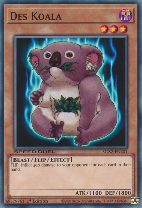Des Koala [SGX2-ENE01] Common | Mega City Incorporated