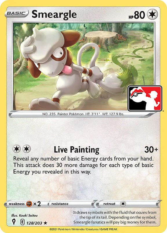 Smeargle (128/203) [Prize Pack Series One] | Mega City Incorporated