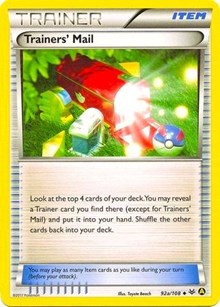 Trainers' Mail (92a/108) (Alternate Art Promo) [XY: Roaring Skies] | Mega City Incorporated