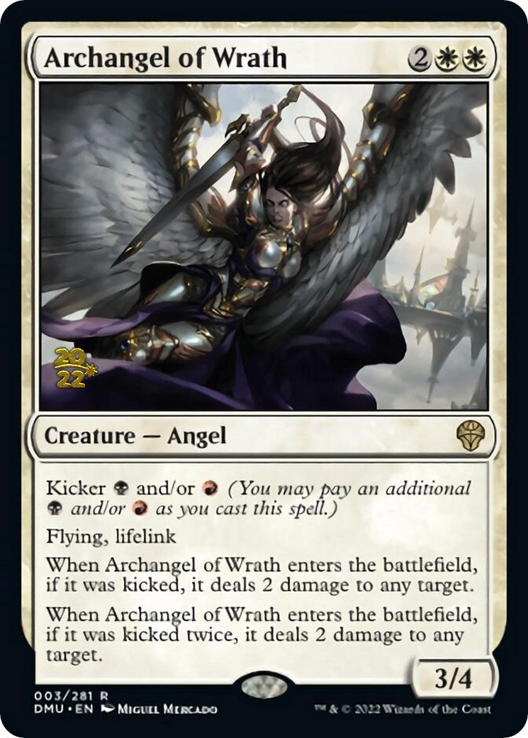 Archangel of Wrath [Dominaria United Prerelease Promos] | Mega City Incorporated