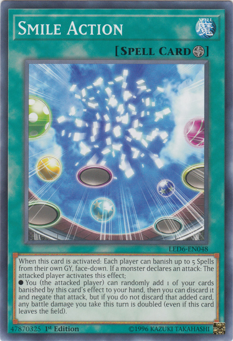 Smile Action [LED6-EN048] Common | Mega City Incorporated