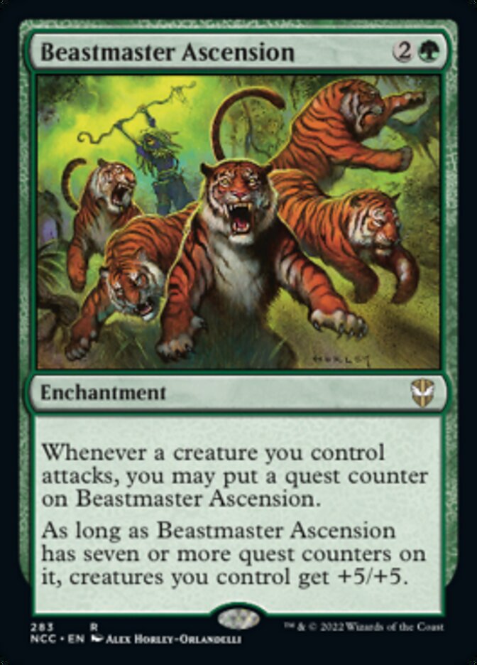 Beastmaster Ascension [Streets of New Capenna Commander] | Mega City Incorporated