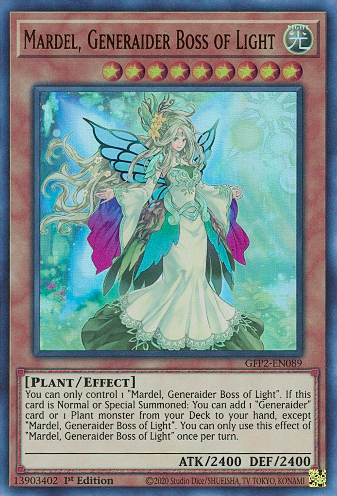 Mardel, Generaider Boss of Light [GFP2-EN089] Ultra Rare | Mega City Incorporated