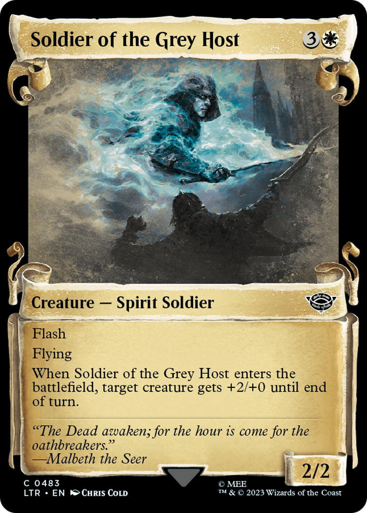 Soldier of the Grey Host [The Lord of the Rings: Tales of Middle-Earth Showcase Scrolls] | Mega City Incorporated
