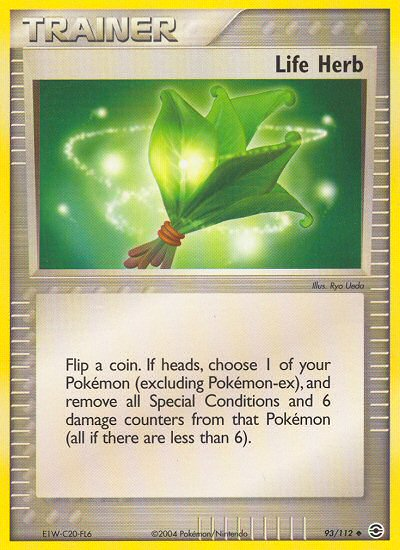 Life Herb (93/112) [EX: FireRed & LeafGreen] | Mega City Incorporated